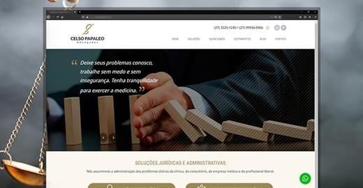 Criar site - Celso Papaleo Advogados