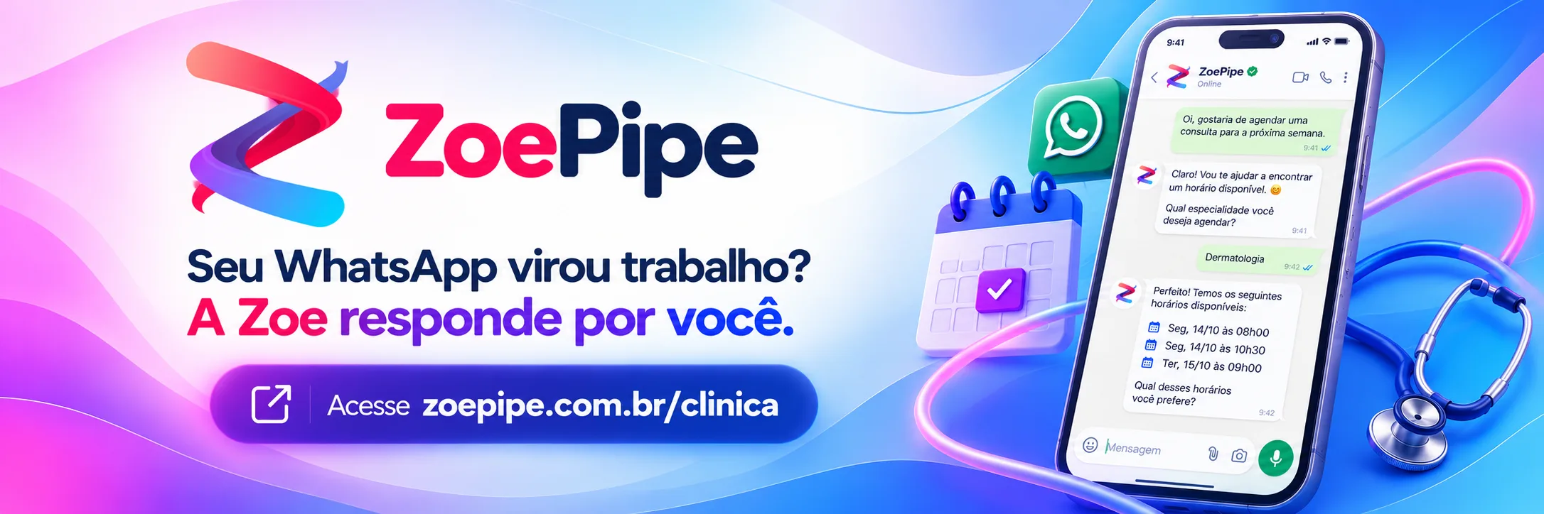 Zoe Pipe - Clinica