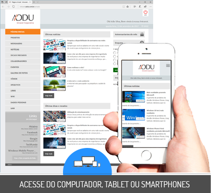 ADDU - Sistema de Intranet online.