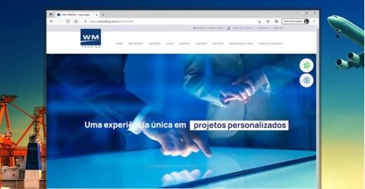 Criar site - WM Trading