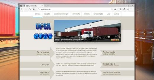 Criar site - UPSA Brasil