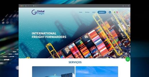 Criar site - Global Freight Brasil