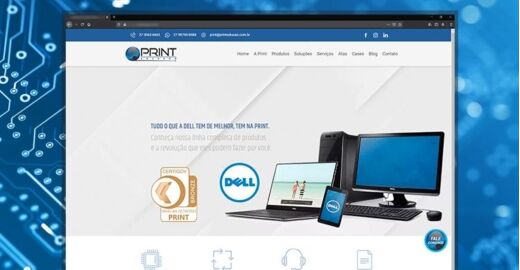 Criar site - Print Solução