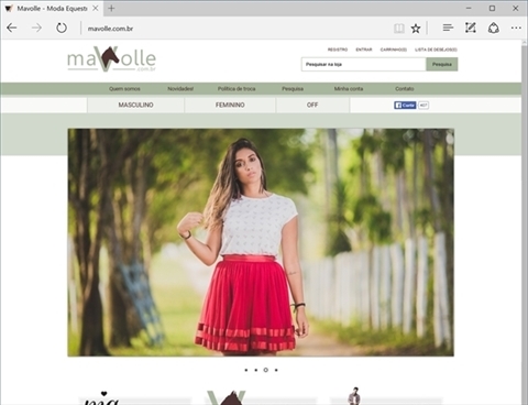 Criação de site: Mavolle