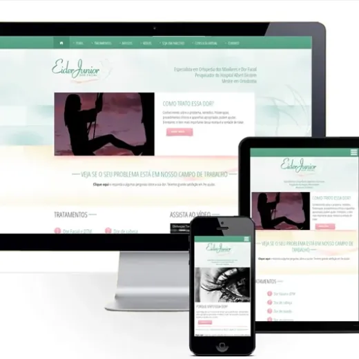 Layout responsivo do projeto de criação de sites: Responsividade aplicada ao layout do site