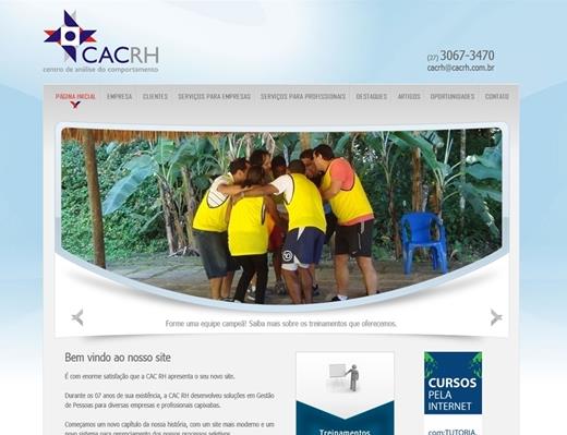 Criar Site - CAC RH