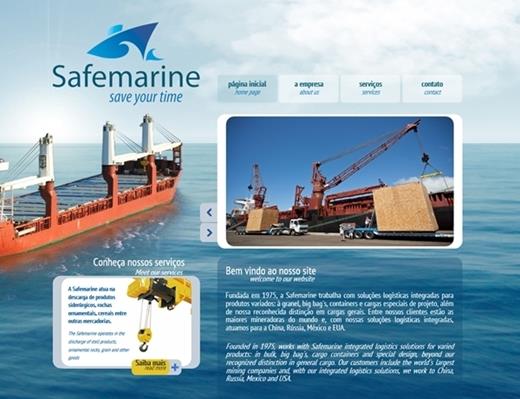 Criar Site - Safemarine