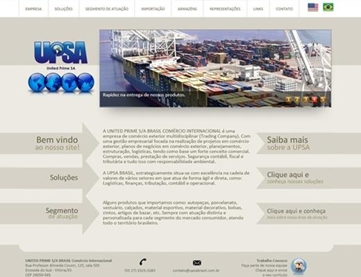 Criar Site - UPSA Brasil