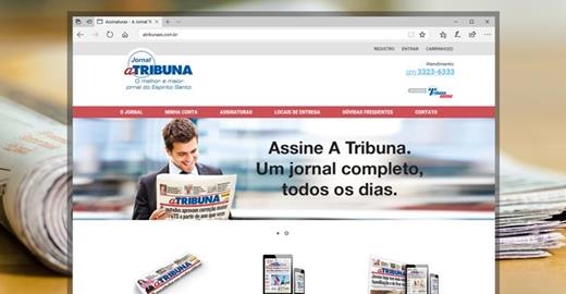 Criar e-commerce- Jornal A Tribuna ES