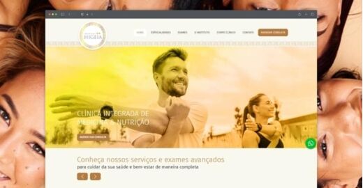 Criar site - Instituto Higéia