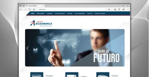 Criar site - Grupo Águia Branca
