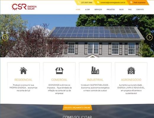 Criar Site - CSR Energia