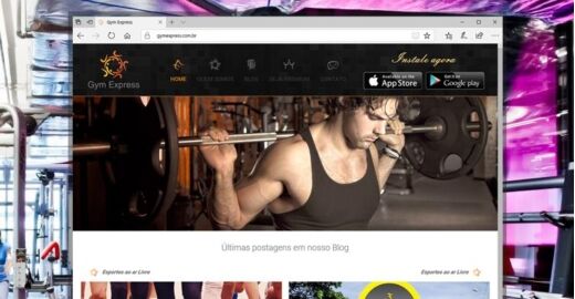 Criar site - Gym Express