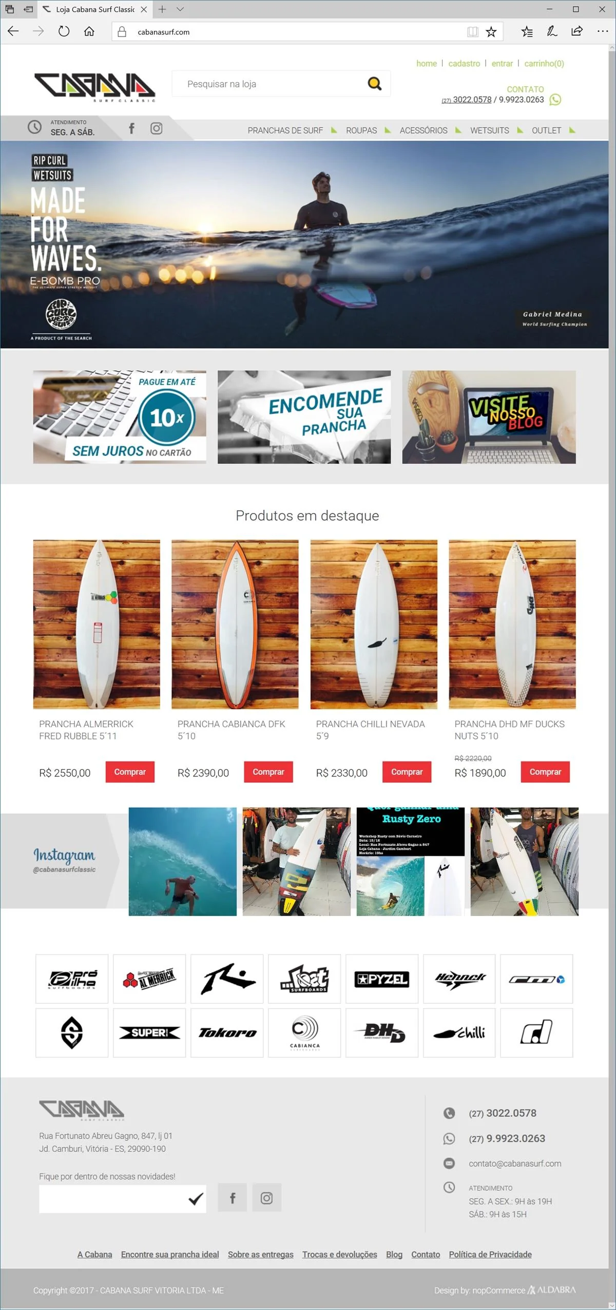 Projetos de Criar e-commerce: