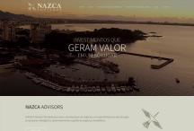 Nazca Advisors: Website criado pela ALDABRA