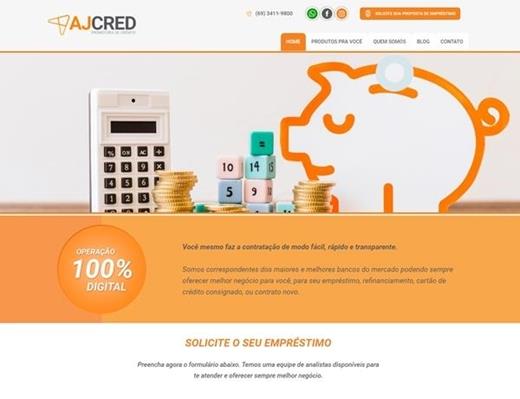 Criar Site - AJCred Promotora de Crédito