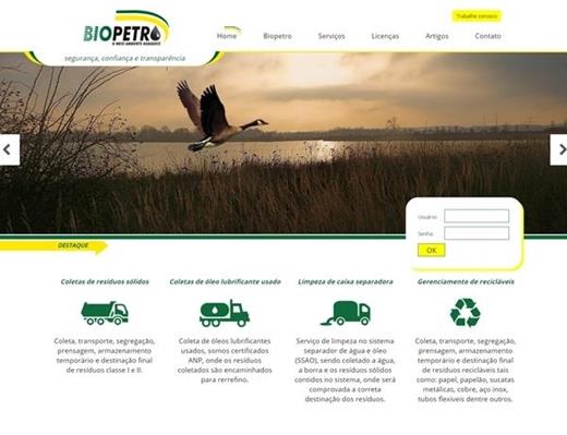 Criar Site - Biopetro Ambiental