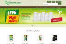 Natural Ervas: Website criado pela ALDABRA
