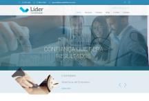 Líder Contabilidade: Website criado pela ALDABRA