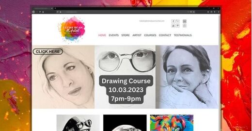 Criar site - Let me be an N Artist