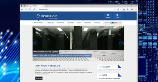Criar site - Brasiline Tecnologia