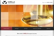Varella Advogados: Website criado pela ALDABRA