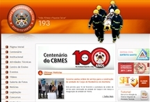 Corpo de Bombeiros - ES: Website criado pela ALDABRA