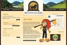 Recanto do Leão: Website criado pela ALDABRA