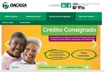Dacasa: Website criado pela ALDABRA