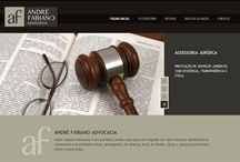 AF André Fabiano Advocacia: Website criado pela ALDABRA