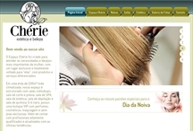 Cherie Estética: Website criado pela ALDABRA