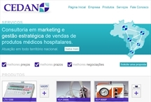 Cedan: Website criado pela ALDABRA
