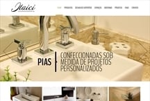 Itaici Marmores: Website criado pela ALDABRA