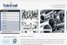 Tuboval: Website criado pela ALDABRA