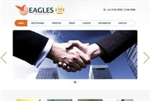Eagles Eventos: Website criado pela ALDABRA