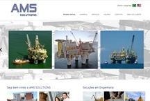 AMS Solutions: Website criado pela ALDABRA