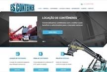 ES Conteiner: Website criado pela ALDABRA