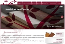 Madeiras Ecológicas: Website criado pela ALDABRA