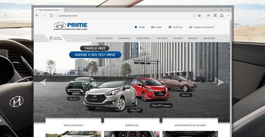 Criar Site - Prime Hyundai