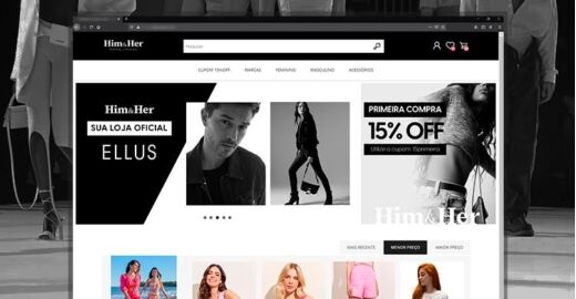 Criar e-commerce - Him & Her