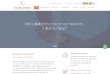 Dra Aline Bortolon: Website criado pela ALDABRA