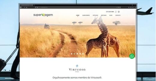 Criar site - Superviagem