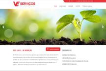 VE Serviços: Website criado pela ALDABRA