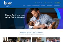 Bauer Corretora: Website criado pela ALDABRA