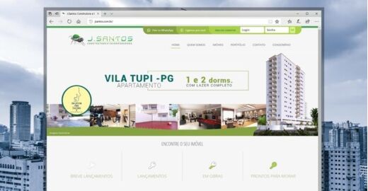 Criar site - JSantos Construtora