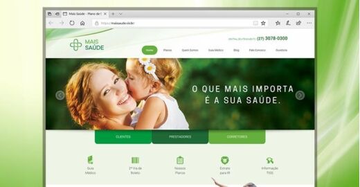 Criar site - Mais Saúde