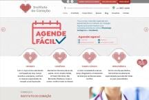 Instituto do Coração: Website criado pela ALDABRA