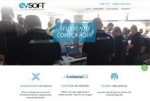 Ev-Soft: Website criado pela ALDABRA