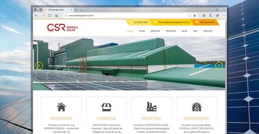Criar Site - CSR Energia