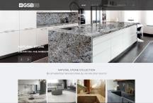 GSB Granite: Website criado pela ALDABRA